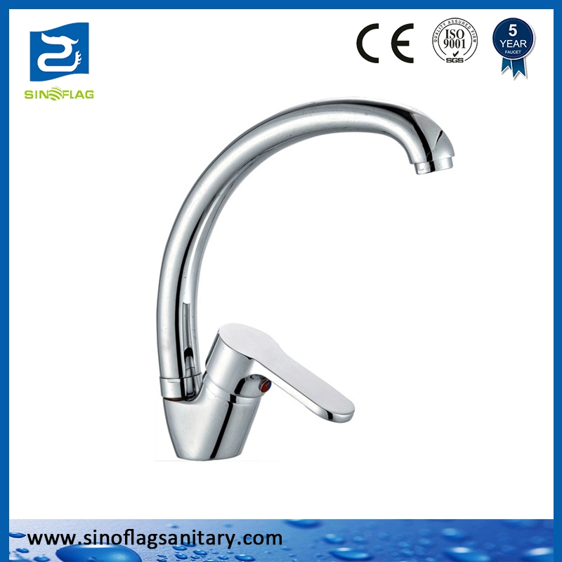 Wholesale/Supplier Economical Brass Bathroom Long Neck Italian Cheap Kitchen Faucet