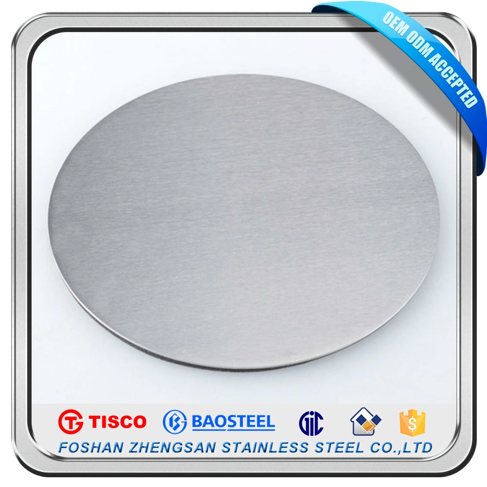 ASTM 201 Grade Stainless Steel Circle From Factory Direct Sale