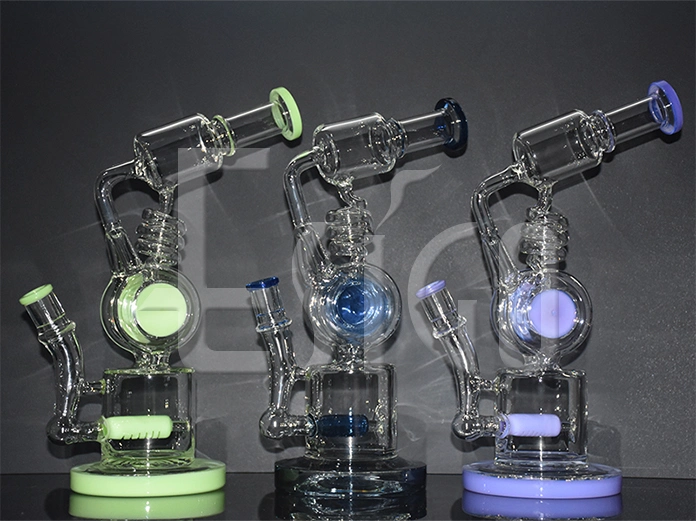 Esig Hookah Shisha Heady Lookah Style Recycler Smoking Glass Water Pipe