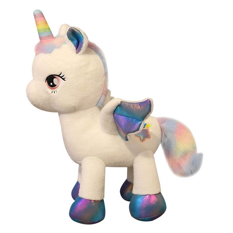 Creativity Unicorn Rainbow Horse Stuffed Toys Inflatable Animal Toys