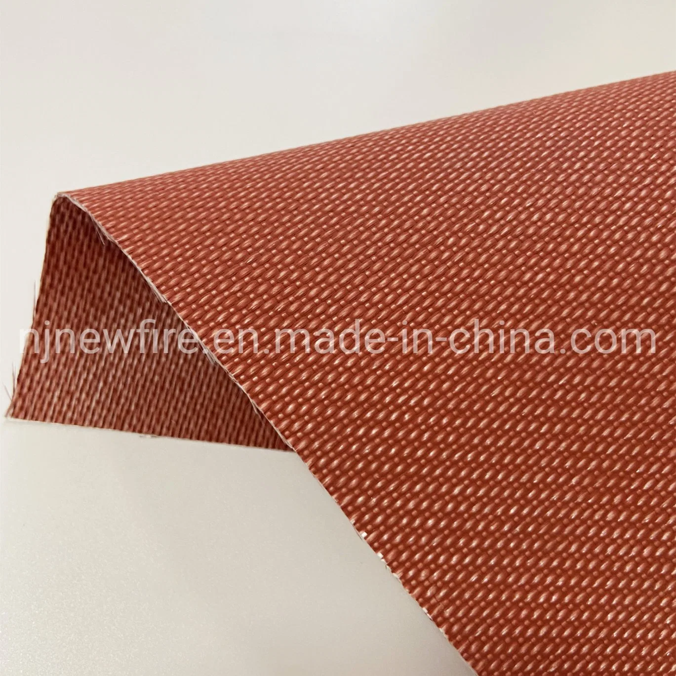 High Temp/Heat Resistant Polyurethane (PU) /Silicone Rubber/Acrylic/PVC Coated 0.2mm Fiberglass Fabric for Smoke and Fire Curtains