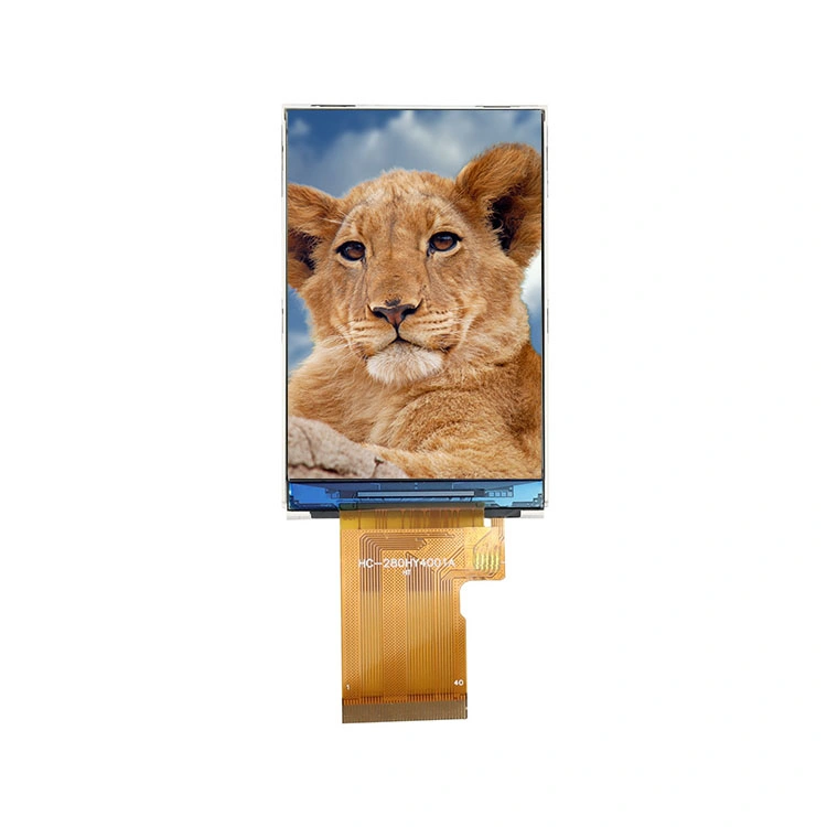 High Brightness 2.8 Inch Industrial LCD Panel Resolution 240X400 Interface MCU Color LCD Monitor