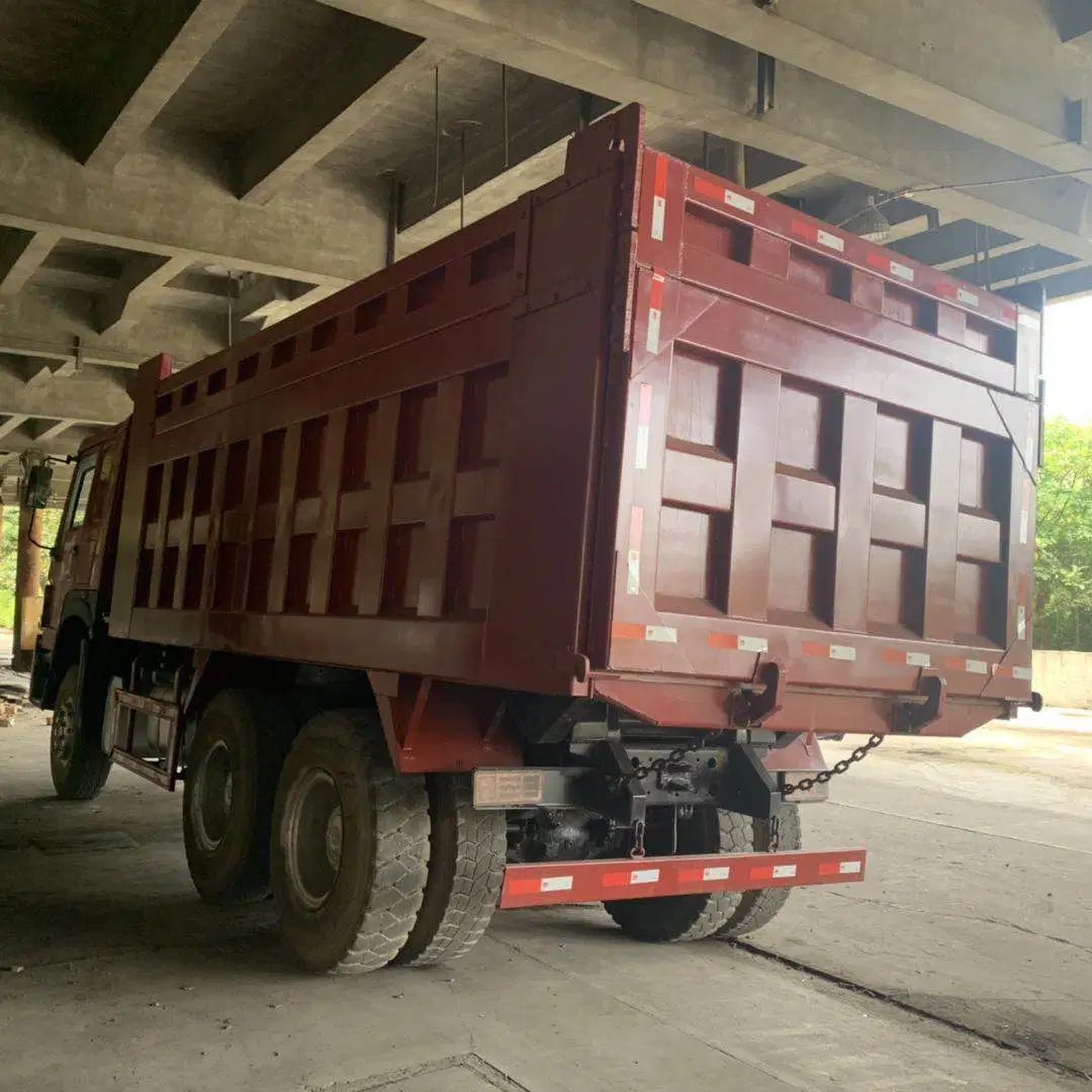 Truck 12 Wheeler 80 Cubic Meters HOWO 40tons 8X4 Used Tipper Dump Truck with Big Power Engine Hydraulic Joystick for Construction Agricultural Use