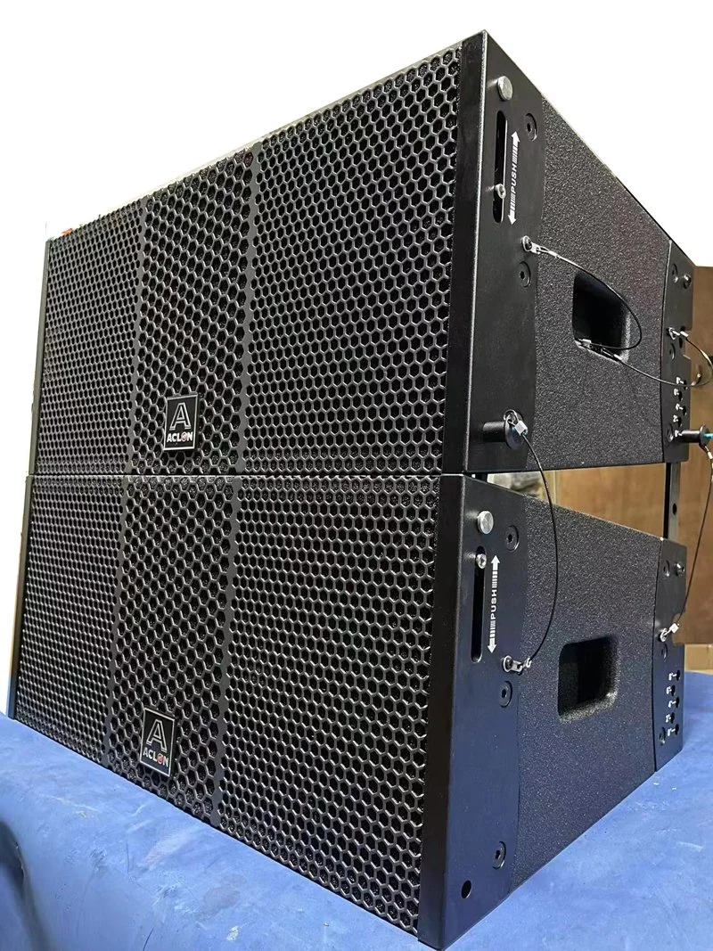 China Venta caliente doble altavoz profesional de 12 pulgadas de matriz de la línea de altavoces de audio PRO