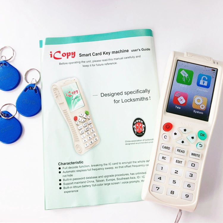 Décodeur de carte à puce RFID ID machine/carte IC lecteur de porte-clés