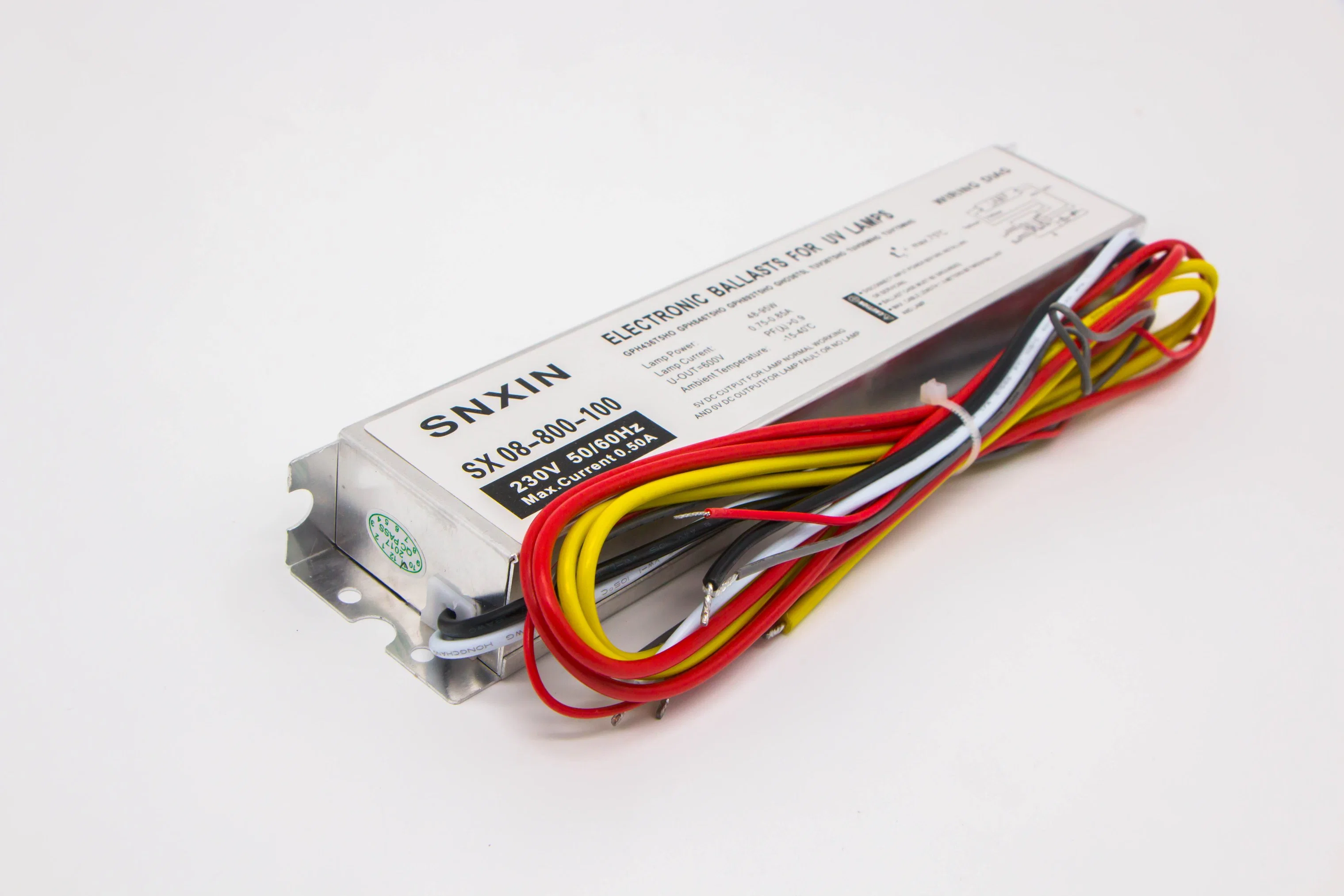 Snxin One Year Guarantee 55W 80W 95W High Output 800mA Electric Ballast UV Ultraviolet Ballast Electronic CE Approval