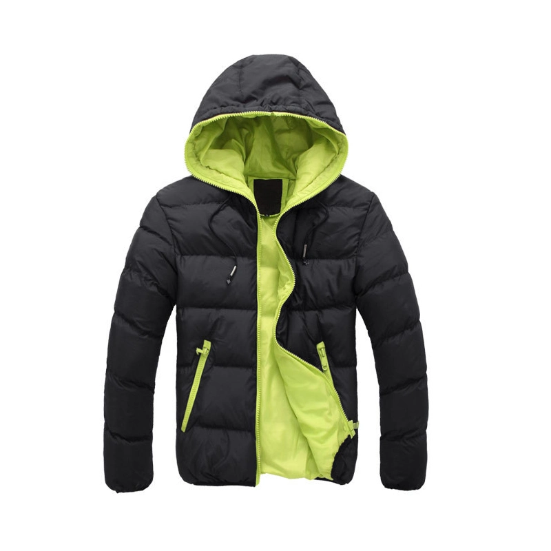 Custom anorak Abrigo de los hombres Down Jacket calentar cubiertas impermeables chaquetas