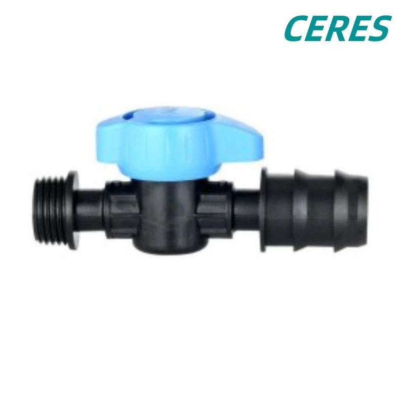 20mm Drip Tape Quick Connector Irrigation Fitting Mini Valve for Irrigation System