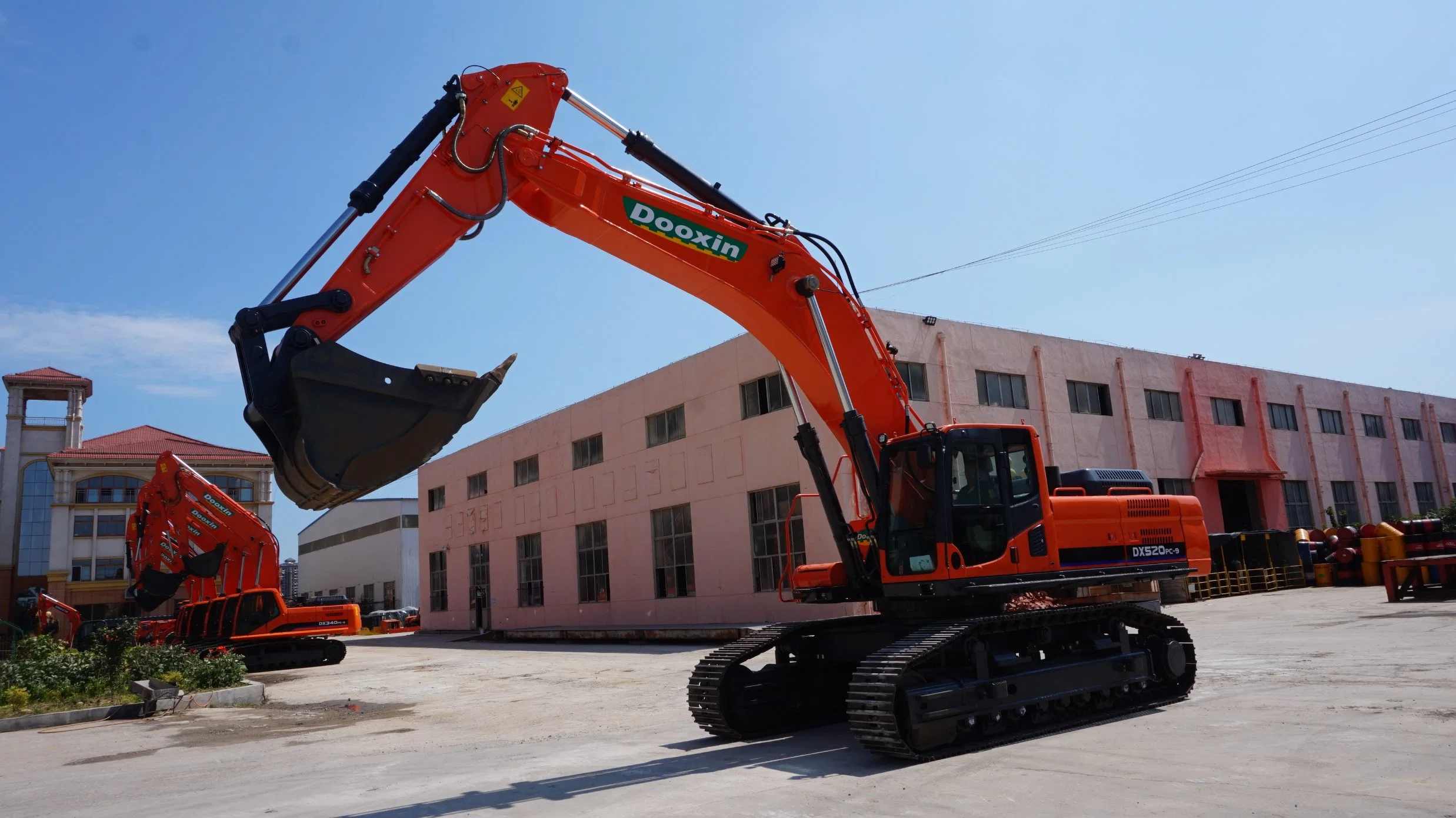 Doosan OEM Fabricante Oficial 21ton 30ton 40ton 50 toneladas Motor Cummins rueda hidráulica excavadora de cadenas para la construcción de trabajo de tierra, minería