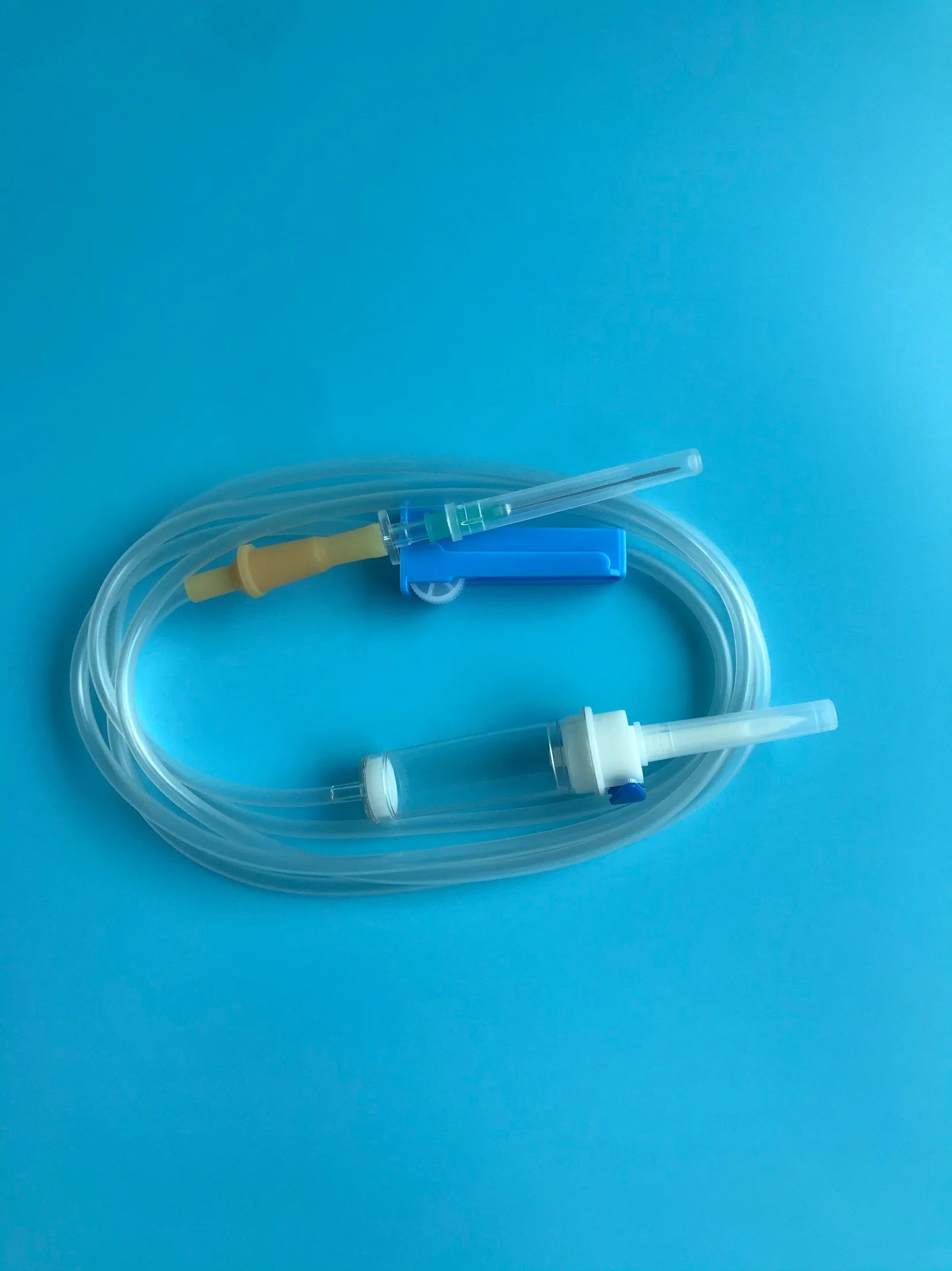 Medical IV Infusion Set Disposable Consumables IV Infusion with Screw IV Giving Set