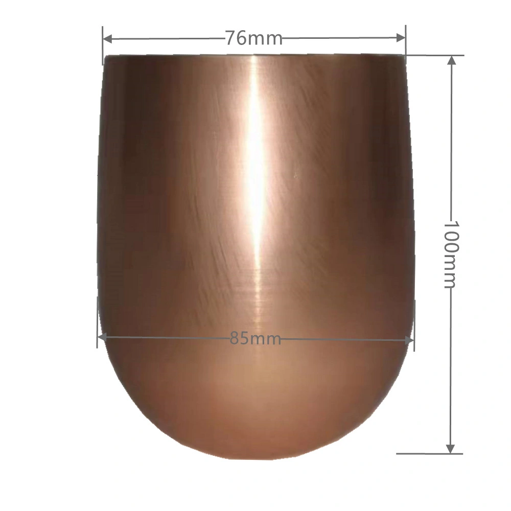 Eierform Aluminium Trinkbecher Becher Aus Wein Vakuum Trinkbecher