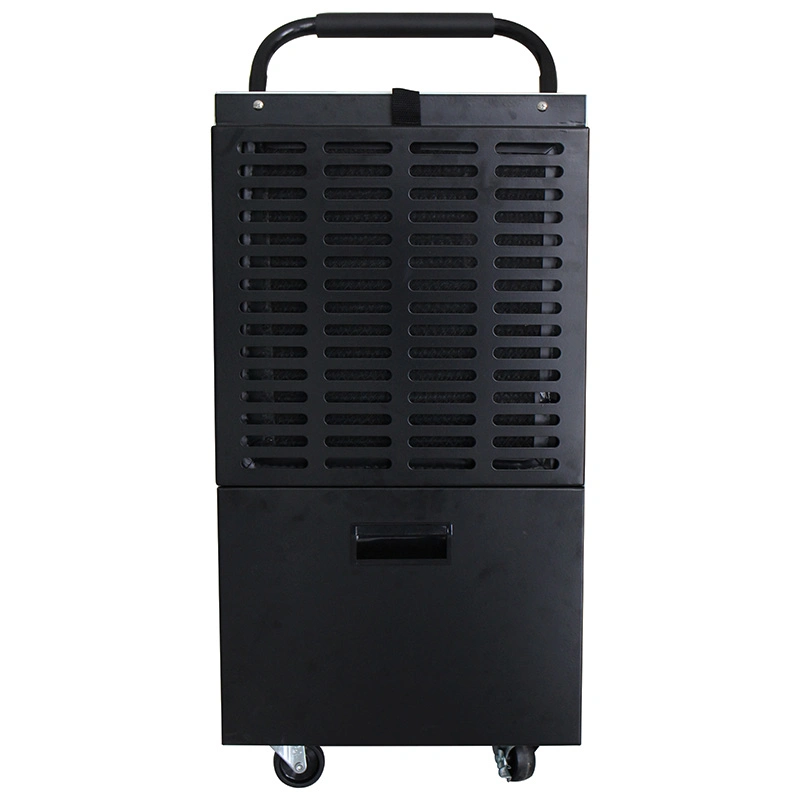 90L/dia comercial do visor digital portátil de Metal Dehumidifer equipamento com rodas e pega