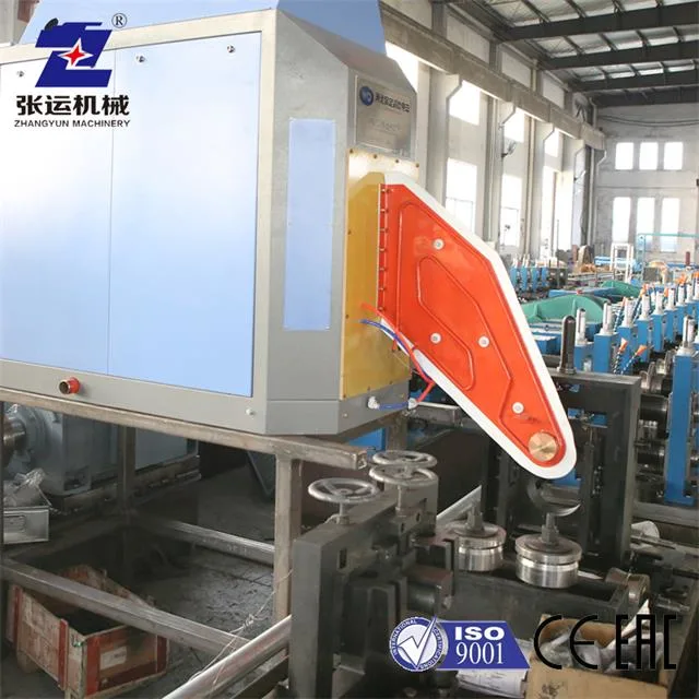 Customized High Frequency Tile Carbon Steel / Iron/ ERW PLC Tube Welding/Welded Square Round Hollow Pipe Roll/Roller Forming Making Machine