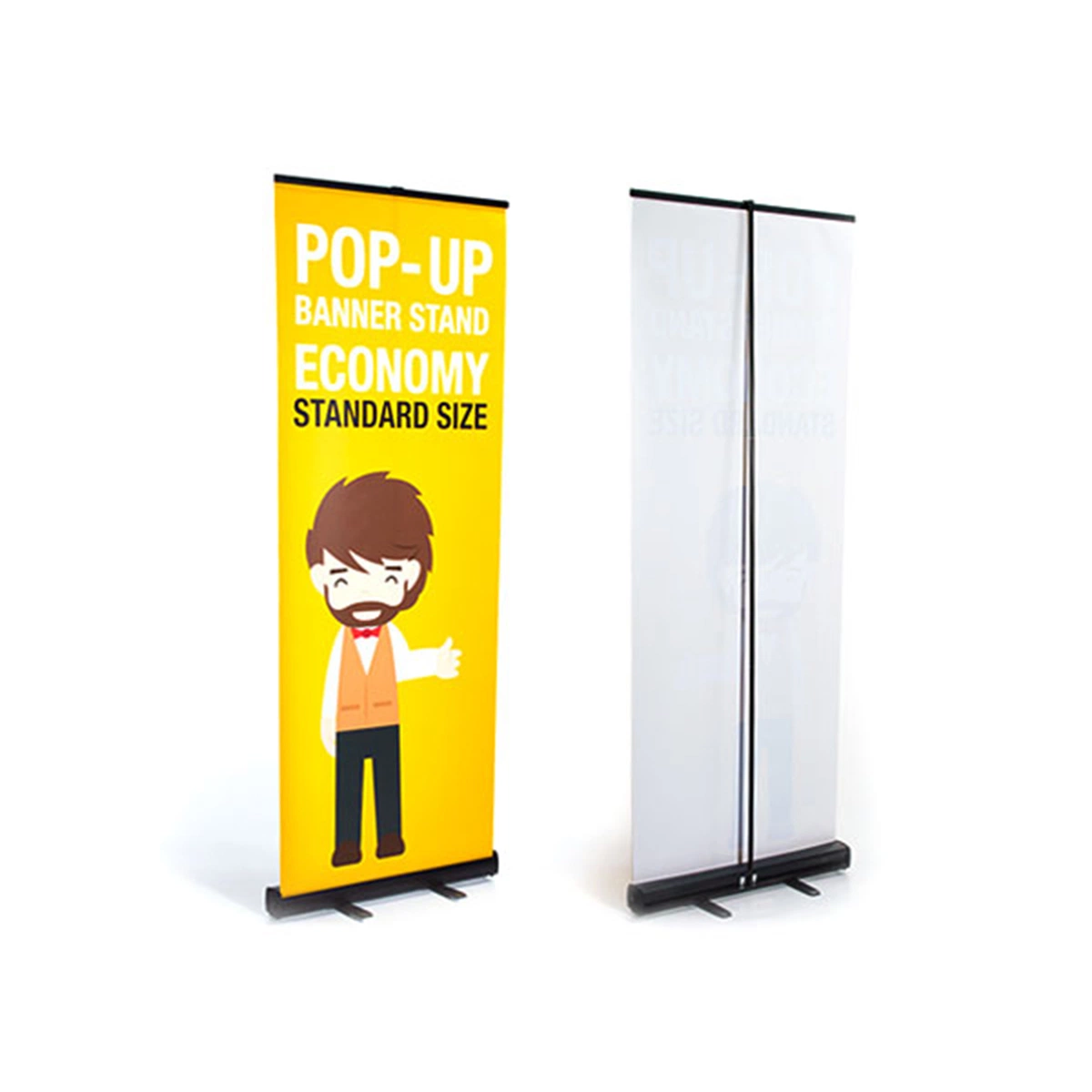 Eachsign Digital Wide Base Roll up PVC Banner Stand for Advertising with High quality/High cost performance 