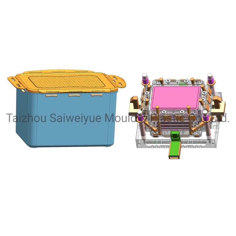 Food Preservation Box Mold Plastic Sealed Storage Containers Injection Mould