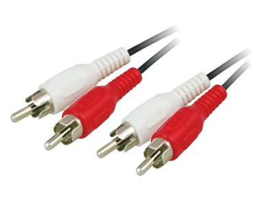 Molding 2RCA to 2RCA Cable Audio Video Digital Cable for Computer DVD Speaker