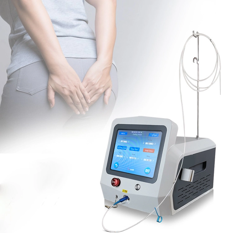 Best Laser Treatment Hemorrhoids Diode Medical Laser Surgery with 980 Nm 1470 Nm Proctology