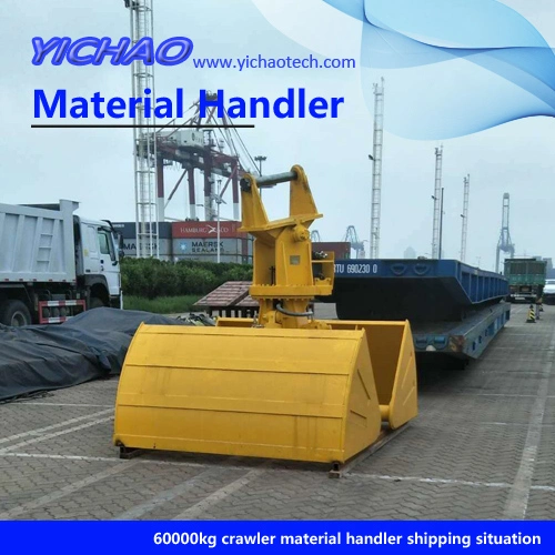 50 Ton Electric Material Handling Equipment with Wood Grab Logging Grab Handling Equipment