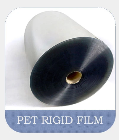 Pet Clear Plastic Sheet APET Rigid Film for Vacuum Forming