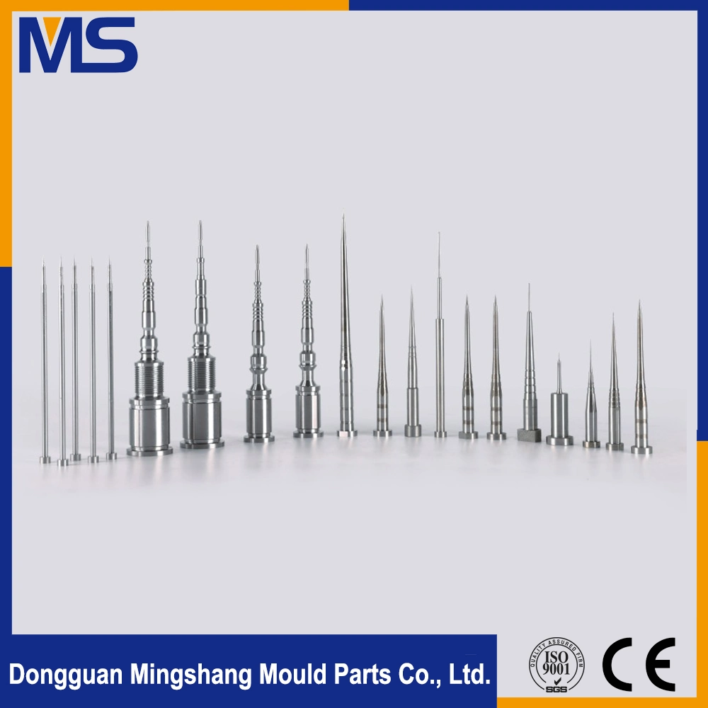 Personalizar el pasador de núcleo de alta calidad con buena resistencia al desgaste, alta resistencia a la temperatura y Polishability. Personalización de las piezas del molde de Precisión profesional