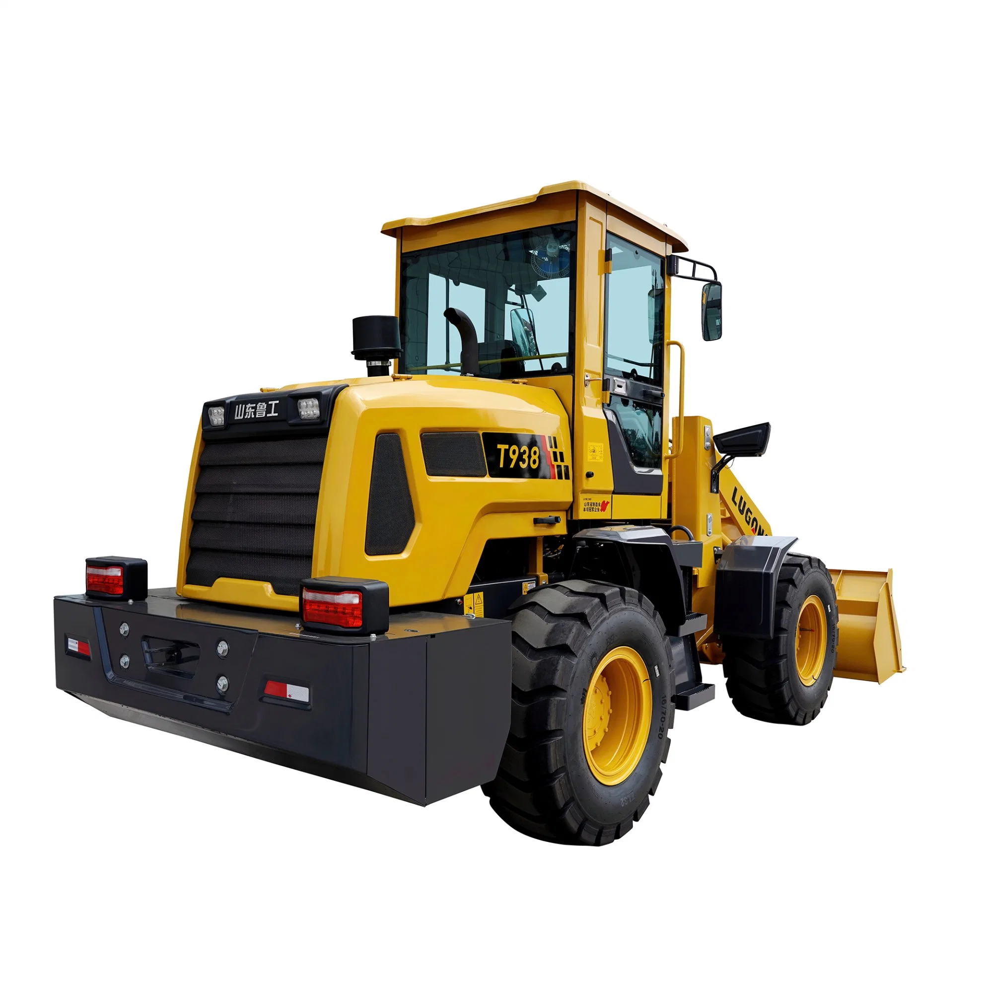 Supply Compact Wheel Loader Articulated Mini