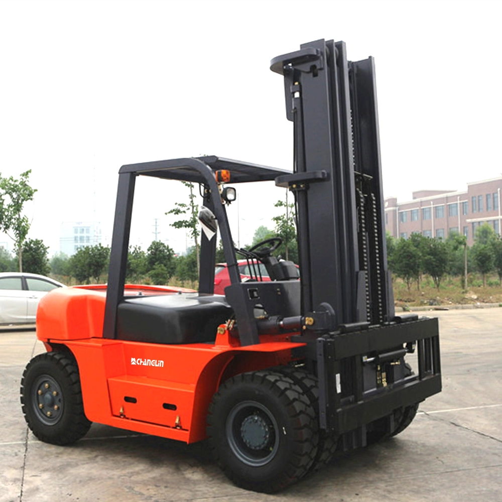 Changlin Forklift New and Used 7 Tons Diesel Engine Hydraulic Forklift for Sale