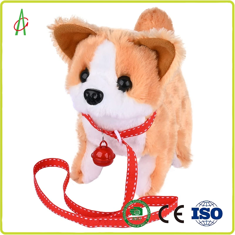 Soft Cute Creative Hotsale Interactive Electronic Stuffed Plush Shiba Dog