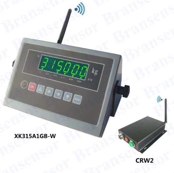 Stainless Steel Housing LED Display Wireless Function Weighing Indications Used for Strain Gauge Load Cells and with RS232 Serial Interface (XK315A1-RB-WiFi)