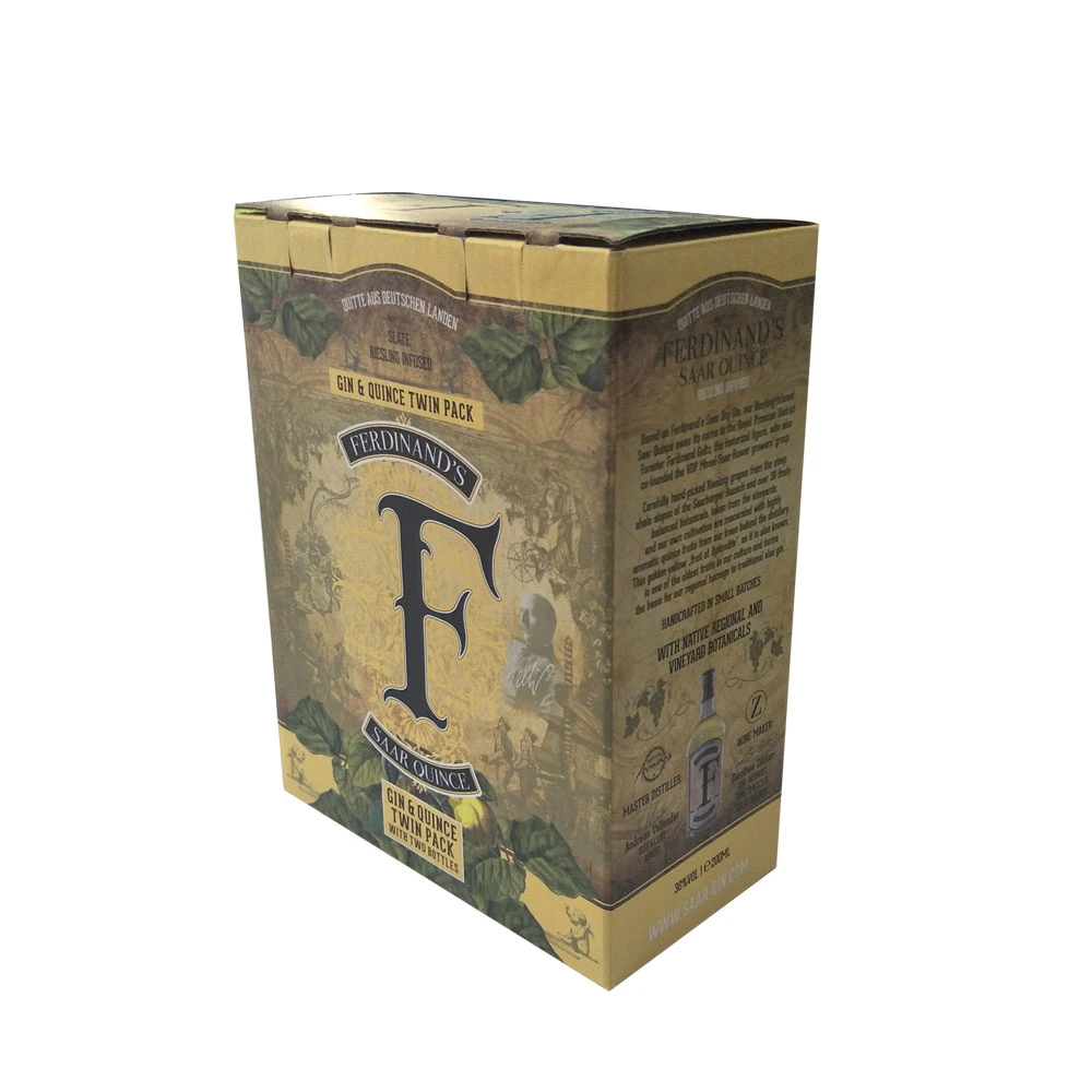 China Made Luxury Gift Paper Box for Wine Packing