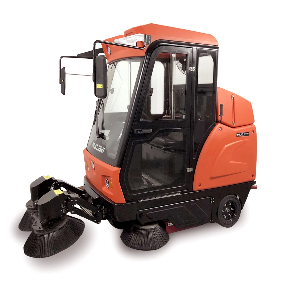 Easy Operation Parking Lot Industrial Electric Floor Vacuum Sweeper