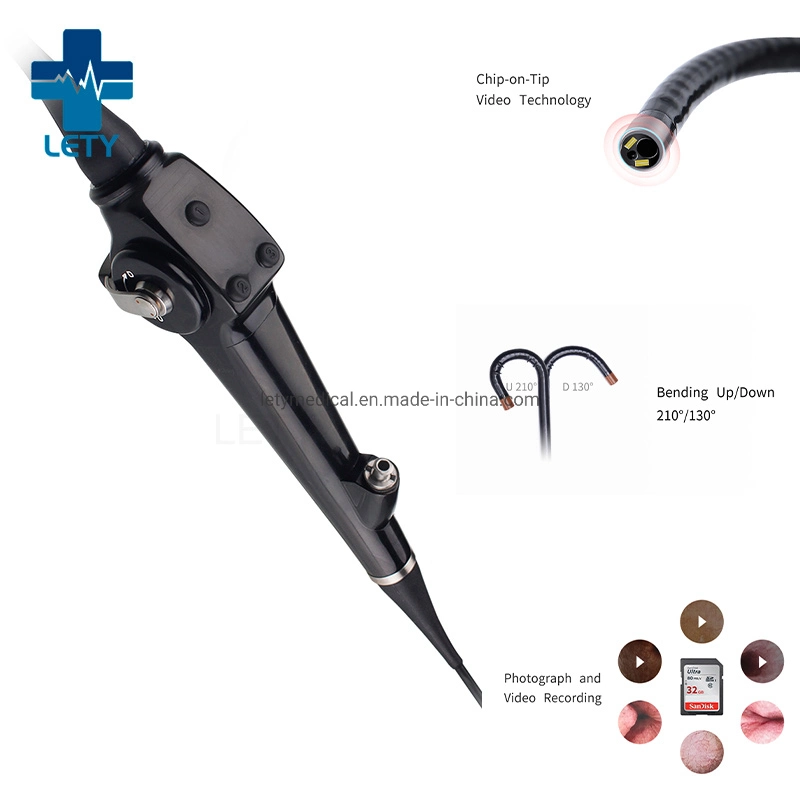 Flexible de l'équipement vidéo Nephroscope Cystonephroscope cystoscopie endoscope Endoscope électronique