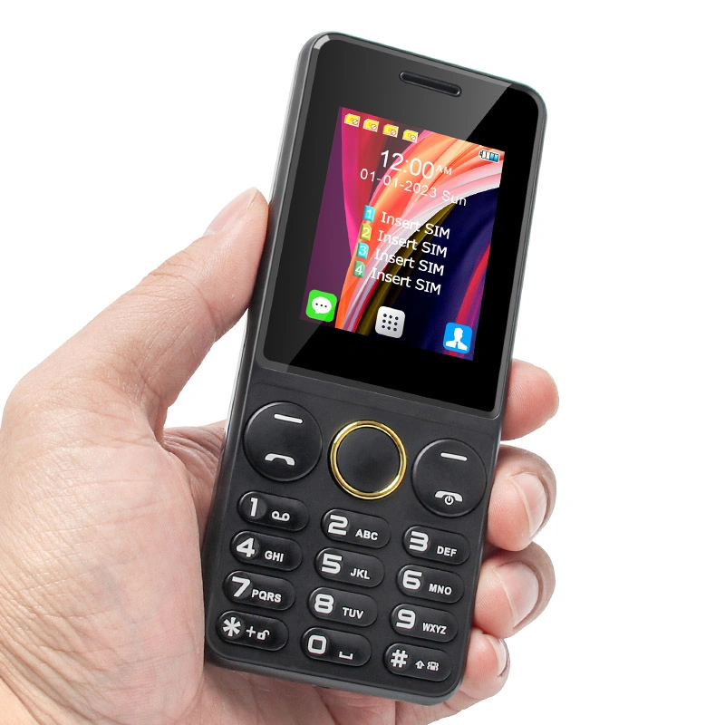 S73 2.2 Inch 1800mAh Keypad 4 SIM Card 2g Feature Mobile Phone