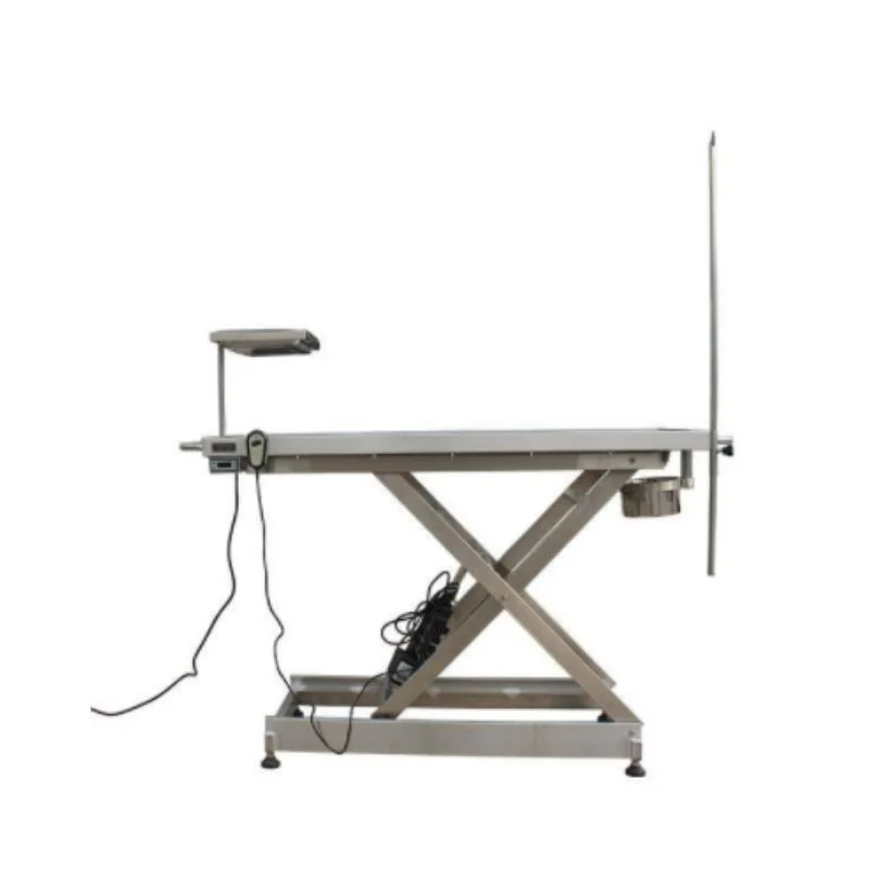 Stainless Steel Electric Lifting Dog Surgery Table for Pet Clinic
