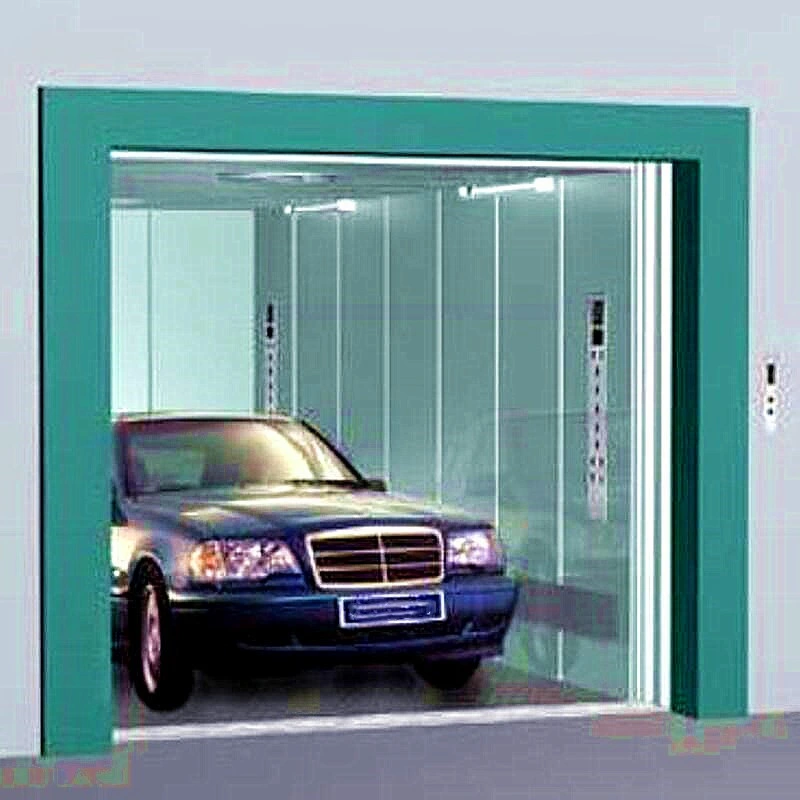 0.63m/s 12345t Car Cargo Elevator Standard Customize Factory