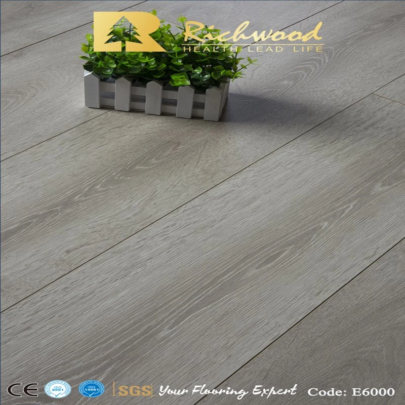 V Groove HDF AC4 Imported Paper Vinyl Engineered Wood Wooden MDF HDF Laminated Laminate Flooring for Home Decoration Building Material