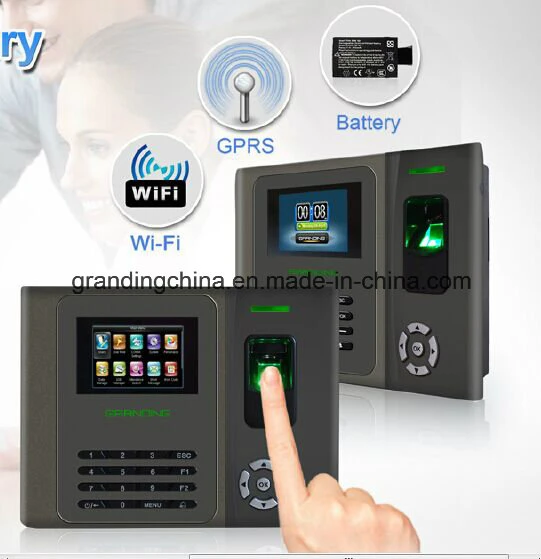 Fingerprint Time Attendance System with Built-in Backup Li-Battery (GT200/ID)