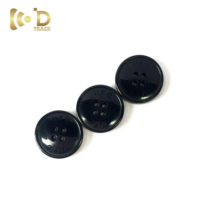 RFID Button Tag High Temperature Small Access Control Card RFID Laundry Tag UHF Garment Tag NFC Waterproof Button Ntag213 Ntag215 Ntag216