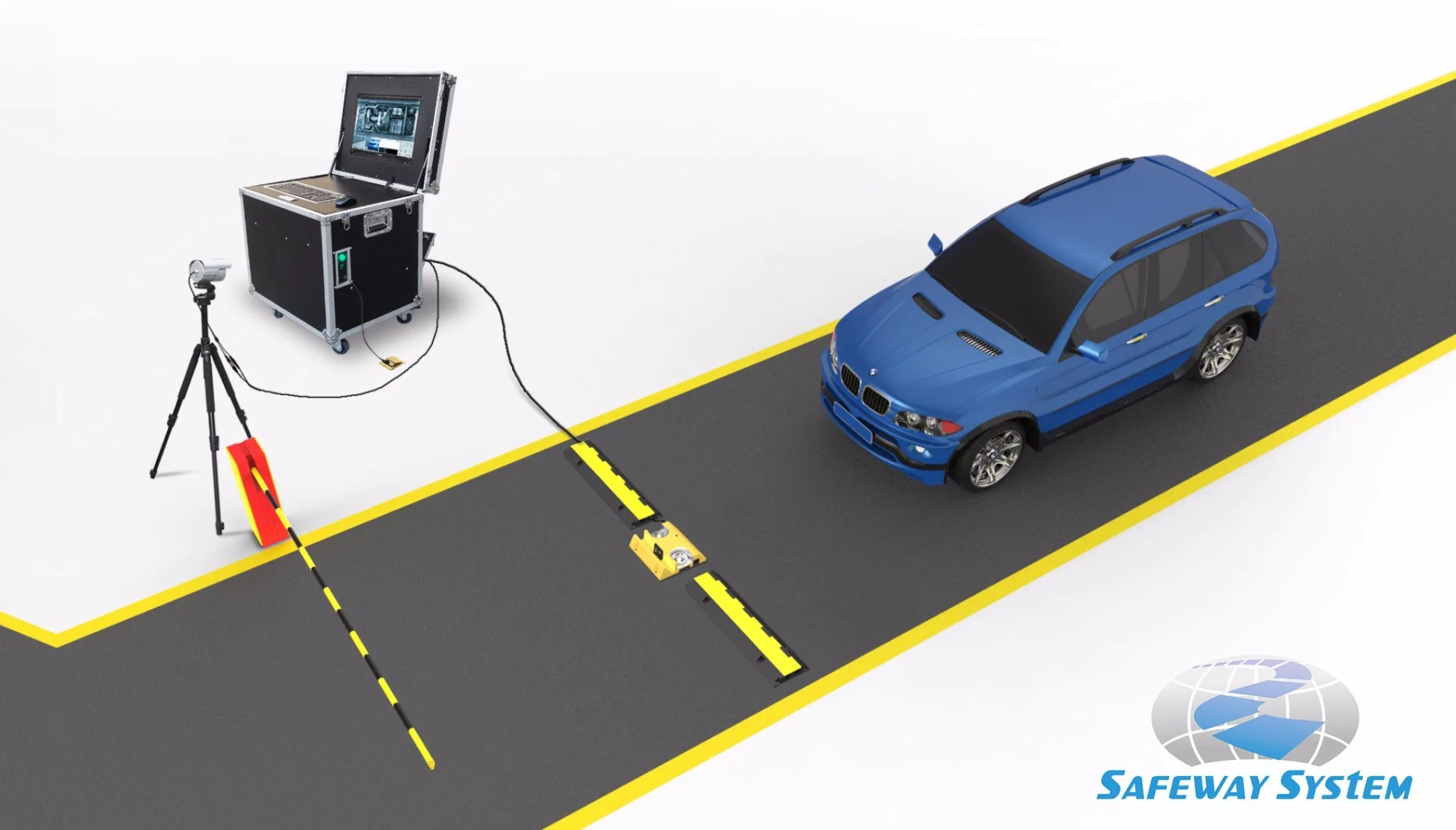 Under Vehicle Surveillance System - Car Scanning Machine