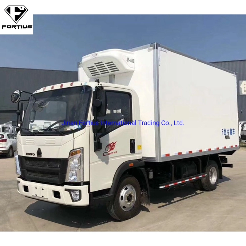 Sinotruk/Foton 4X2 5 Ton 95HP Carrier Freezer Cooling Cargo Freezer/Refrigerator Truck