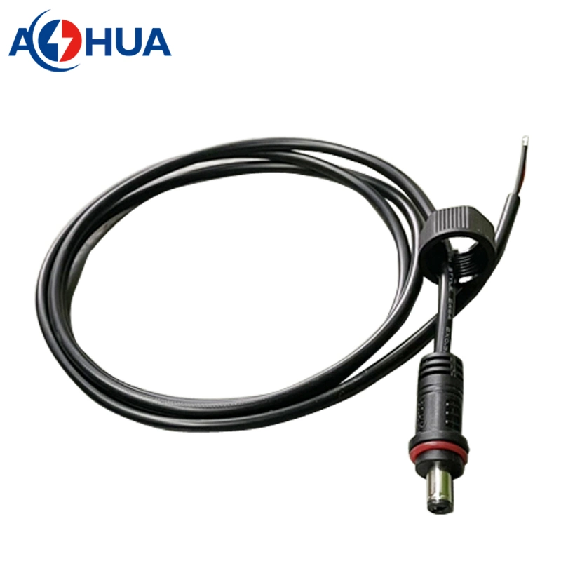 IP65 Cable Solution Male Female DC Power Waterproof Connector