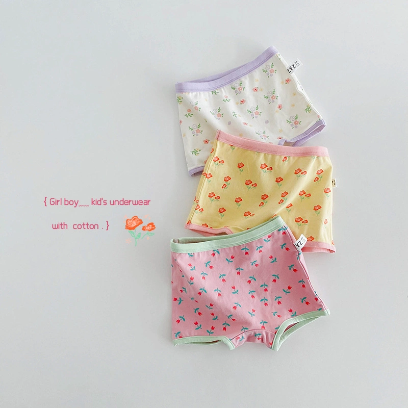 Multi-Colors Comfortable Children Baby Girl Cotton Underpants