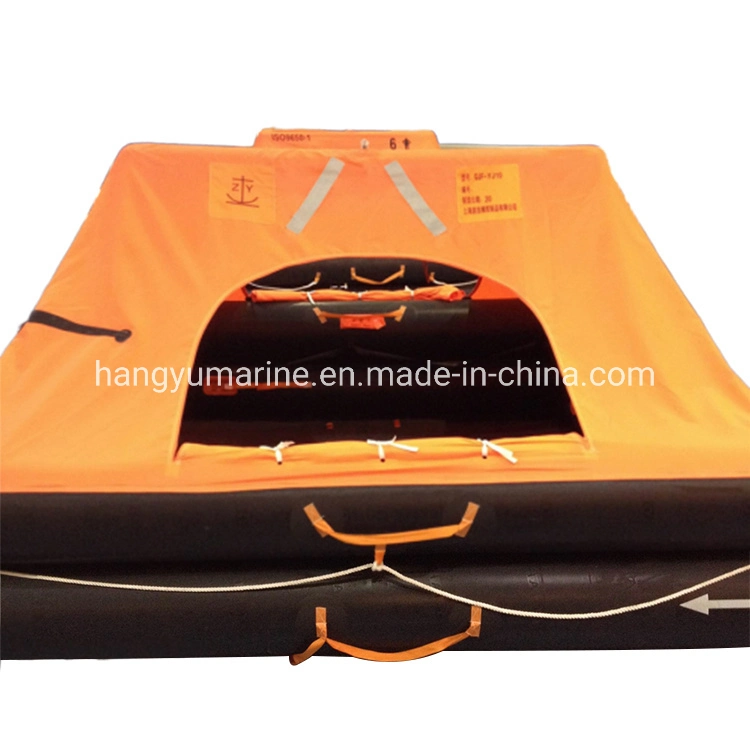 ISO9650 Life Raft 6 Person Leisure Liferaft Life Raft for Boat