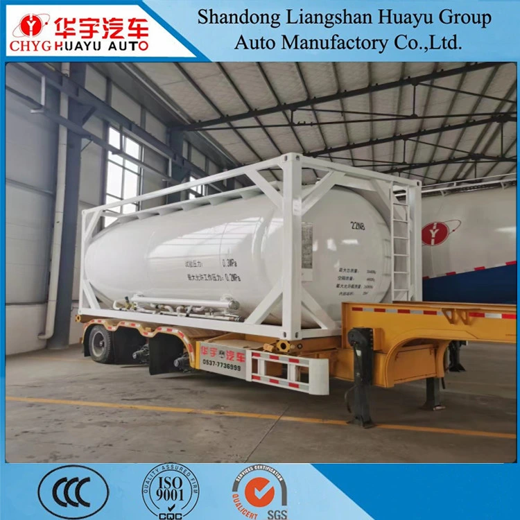 China Manufactory Product 20FT ISO Tank Container for Sales