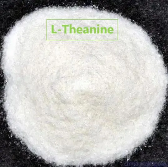 Natural 100% Pura L-Theanine suplementos de nutrición de la L-Theanine té