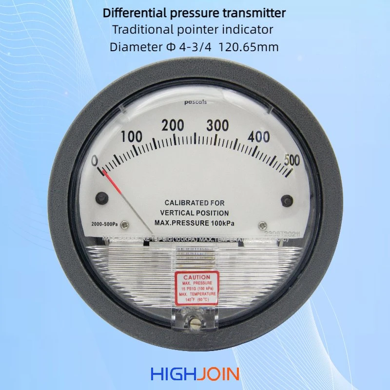 Transmisor de presión diferencial con indicador de presión del colector de micropresión