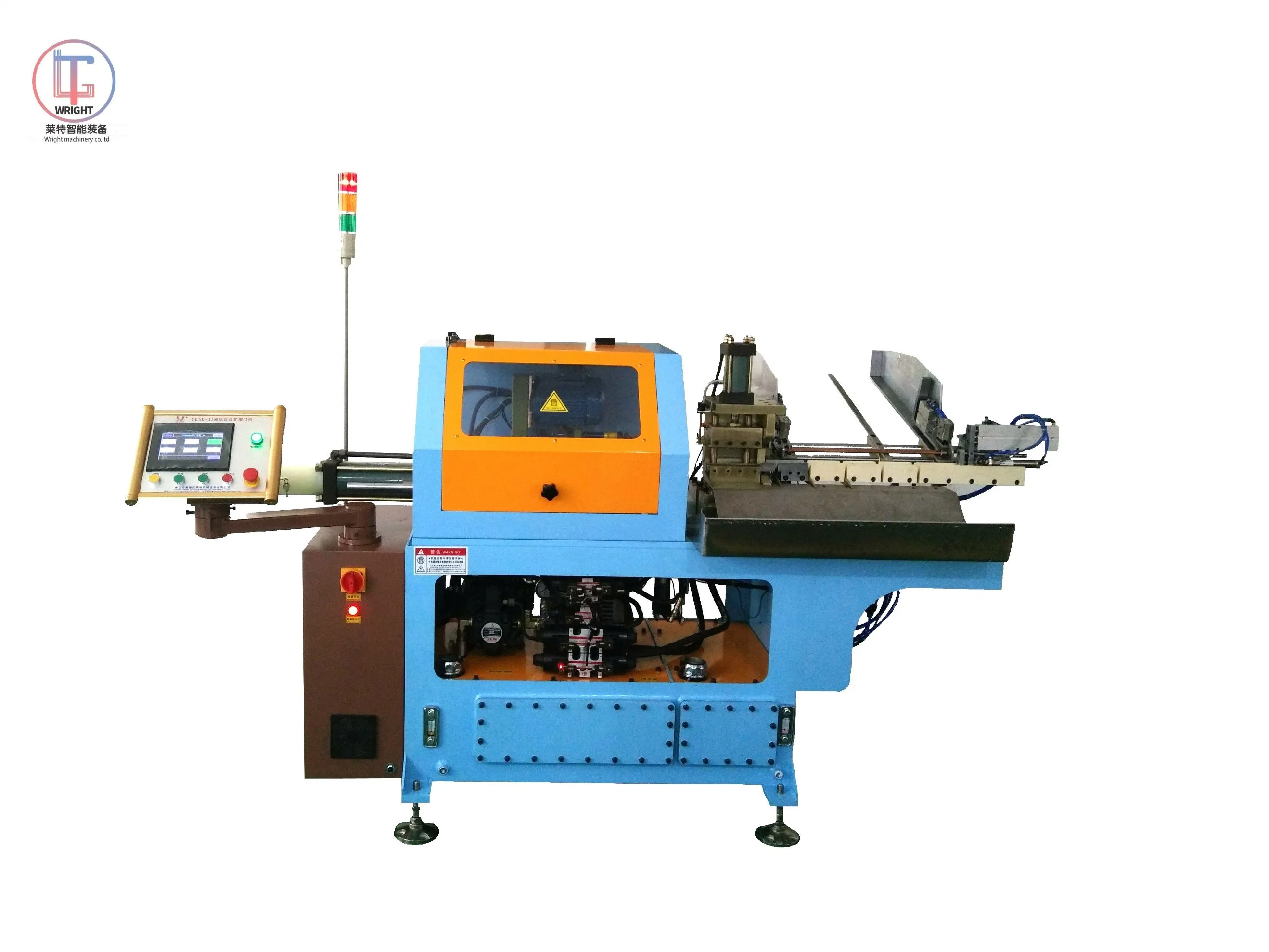 Pipe End Forming Machine with Automatic Flinging Mode