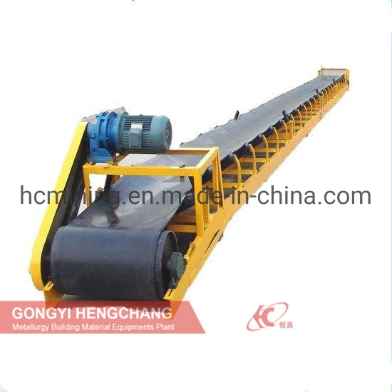 Mining Indsutrial Steel Gold Ore Stone Pebble Rubber Belt Conveyor