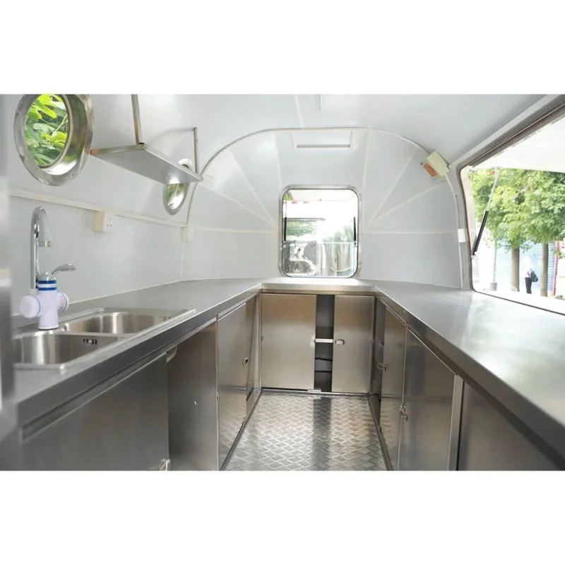 Custom Mini Ice Cream Food Trucks China Mobile Food Trailers