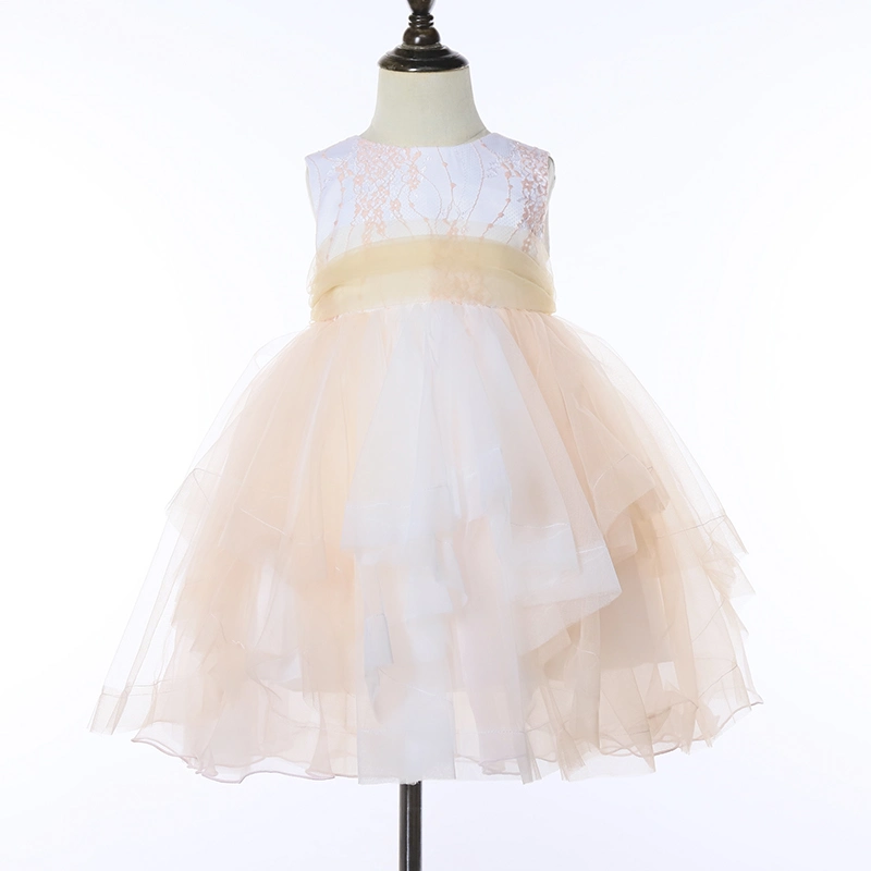 Fashion Baby Girl Clothes Sale Tulle Party Gown for Kids