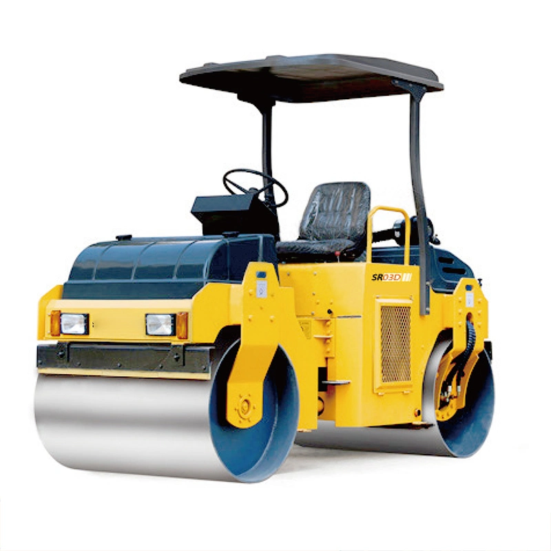 Shantui Srd08 0,8 Ton Mini Doppel Trommel Road Roller